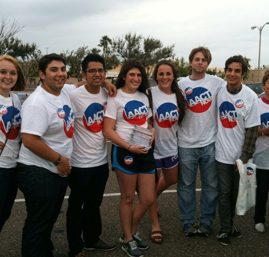 AACT Now volunteers and ambassadors in the Rio Grande Valley